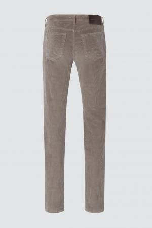 Bard Pants In Grey Corduroy - JACOB COHEN